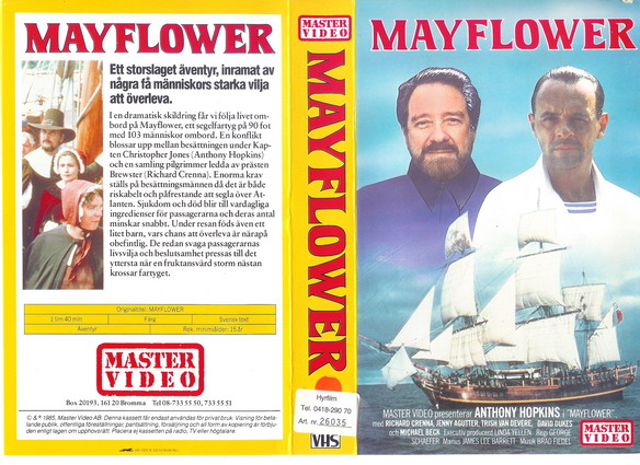 8501 MAYFLOWER (VHS)
